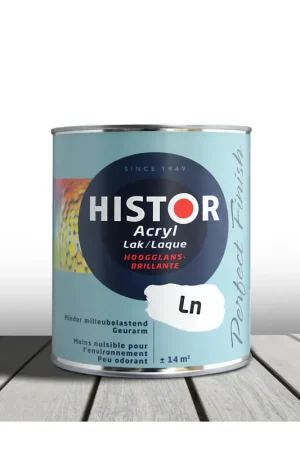 Histor Perfect Finish Acryl Hoogglans Duurzame Afwerking voor Binnen Bestel Nu